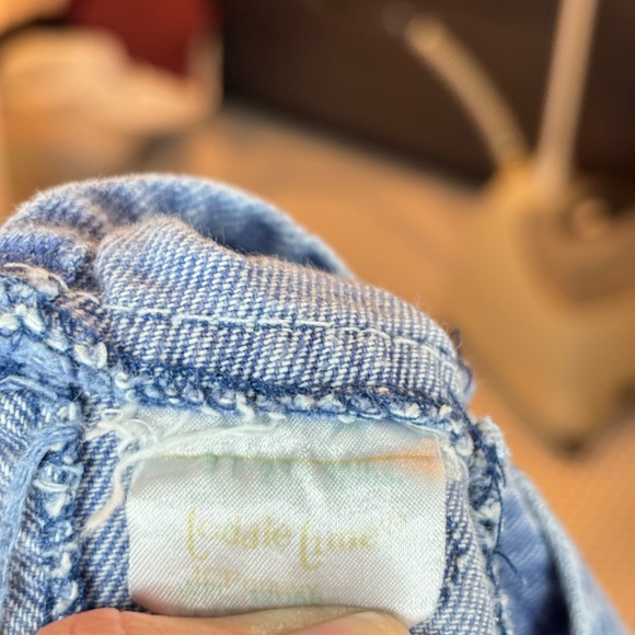 VTG 90s Big Mac Denim Overalls 4T Vestbak Made in USA Retro Classic Toddle Time - Picture 10 of 11